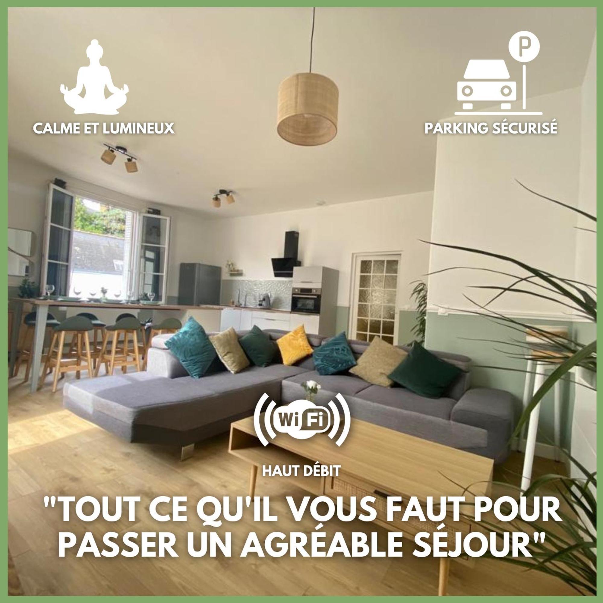 Elegance & Confort Au Coeur De Cholet ! Esterno foto
